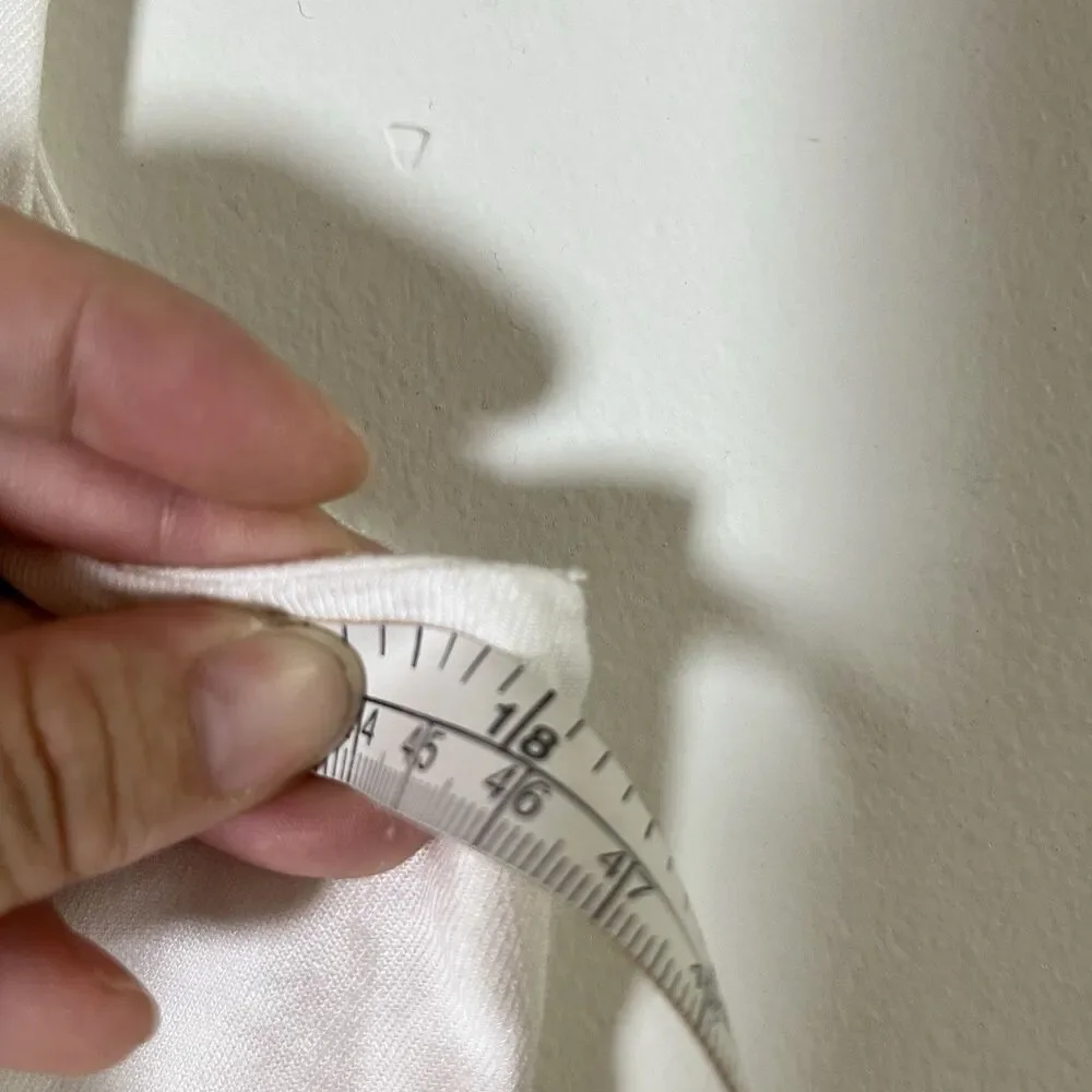 Anthropologie sleeveless square neck linen button wrap midi dress size XL - Picture 10 of 13